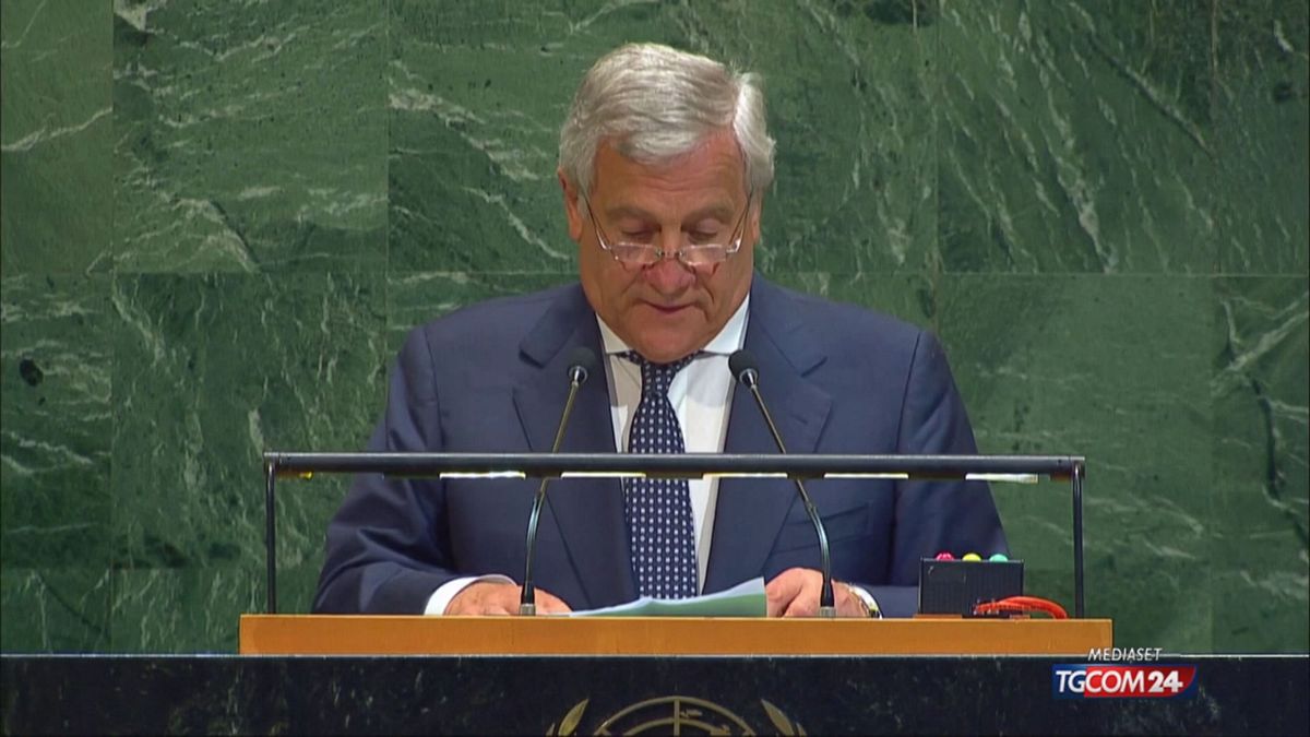 12.00 ONU MELONI E TAJANI SRV
