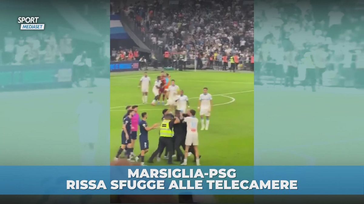 Marsiglia-PSG: rissa sfugge alle telecamere