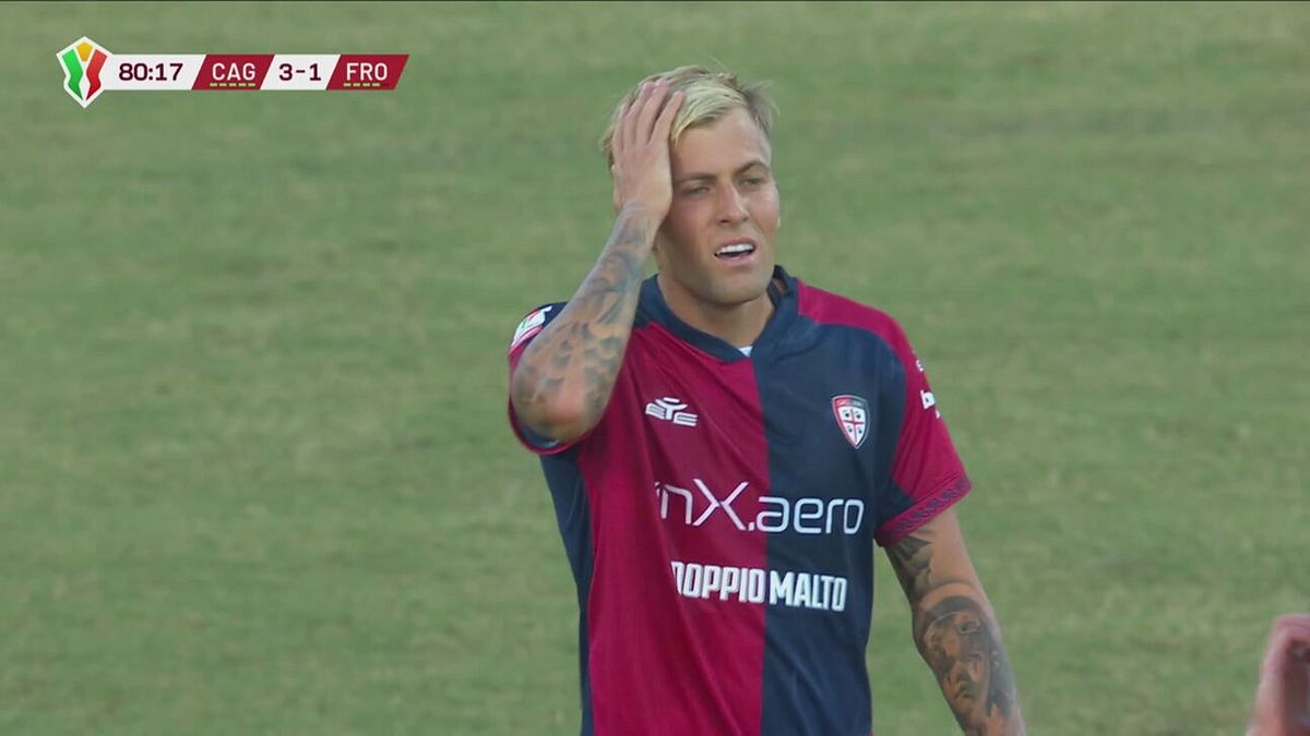 Felici allunga le distanze, Cagliari-Frosinone 3-1
