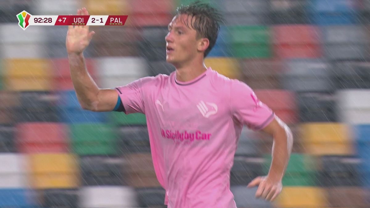 93' | Gol di Peda (Udinese-Palermo 2-1)