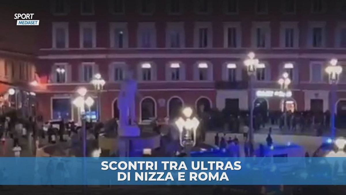 Violenti scontri tra ultras del Nizza e della Roma