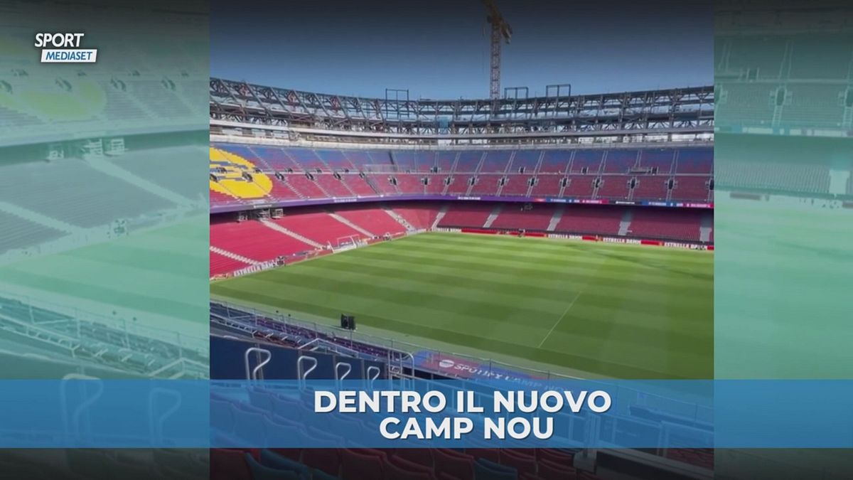 Le prime immagini del nuovo Camp Nou