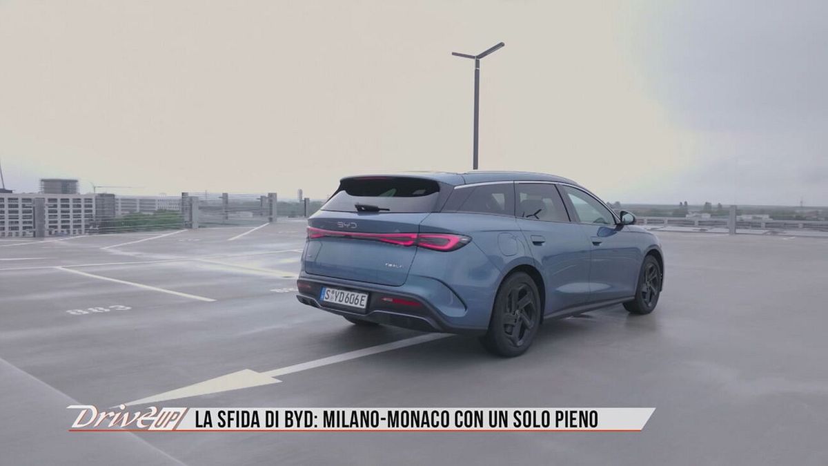 La sfida di BYD Seal 6 DM-i Touring: Milano-Monaco con un solo pieno