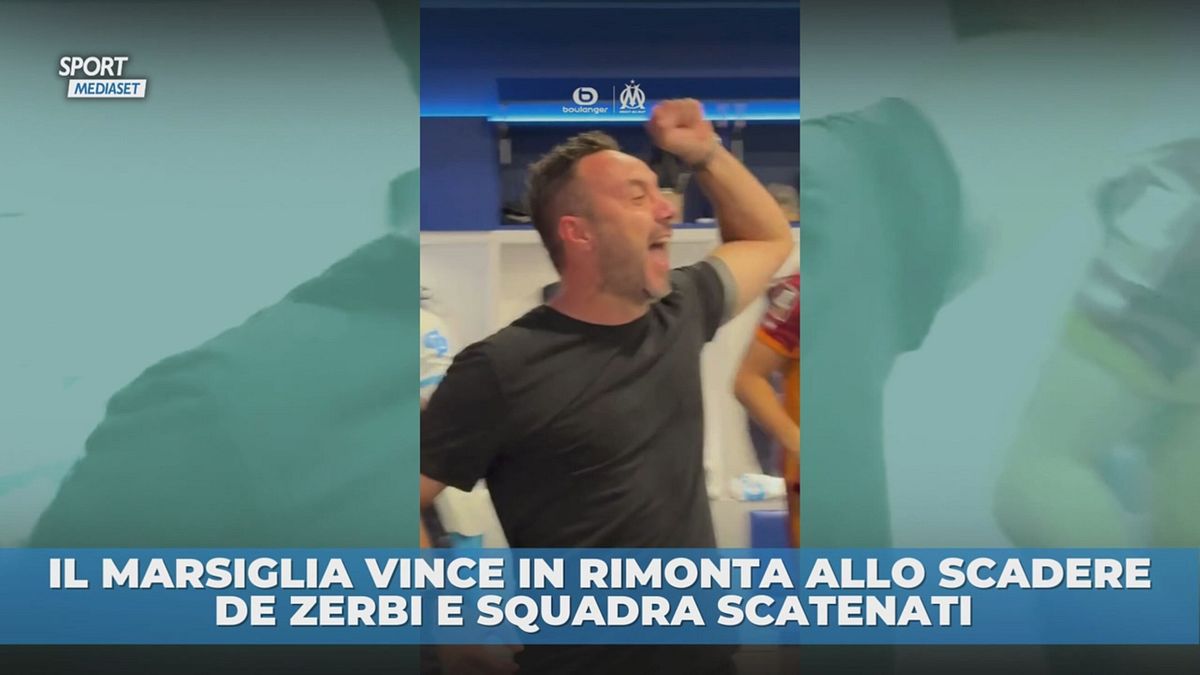 De Zerbi scatenato nello spogliatoio
