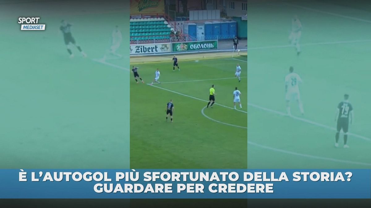 Autogol sfortunato