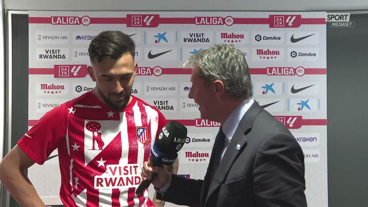 DICH 1 NICO GONZALEZ POST ATLETICO MADRID-REAL MADRID PER INFINITY 27/9