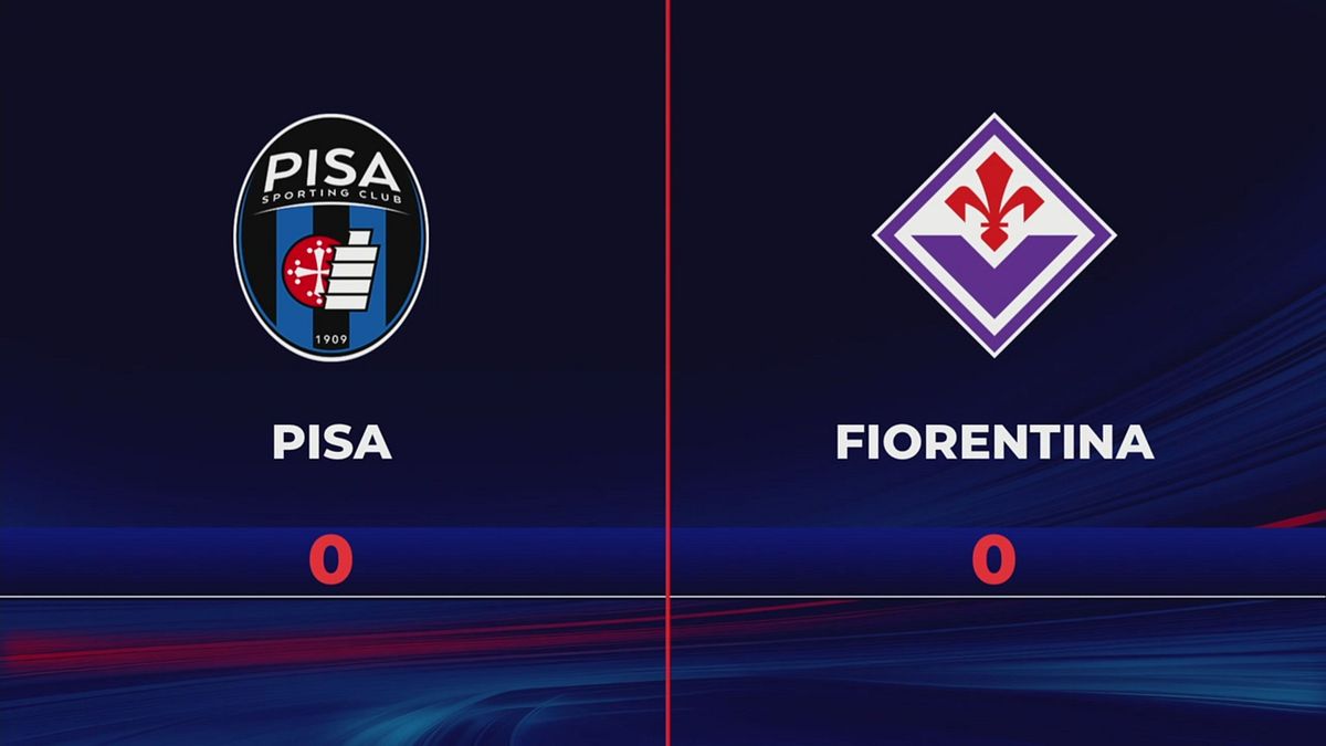 Pisa-Fiorentina 0-0: gli highlights