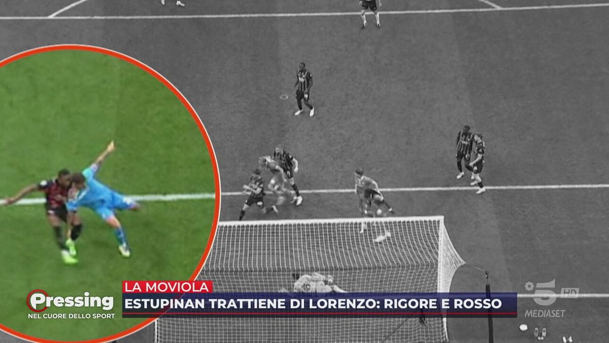 La moviola di Milan-Napoli: l'espulsione di Estupinan è corretta?