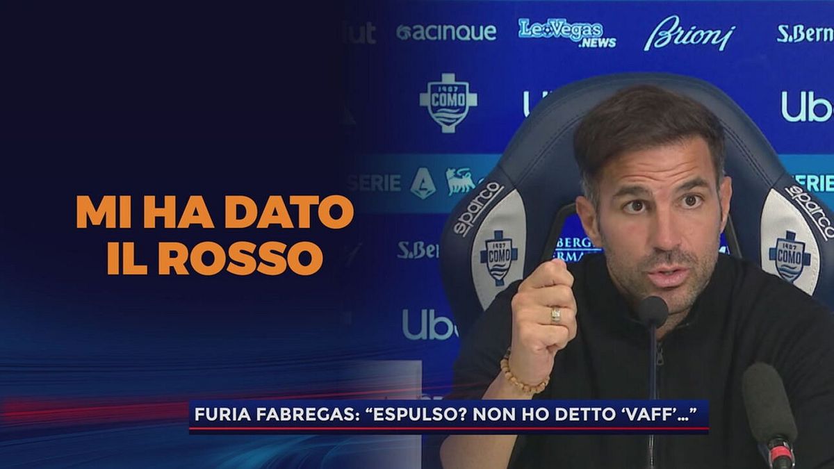Fabregas, che sfogo!