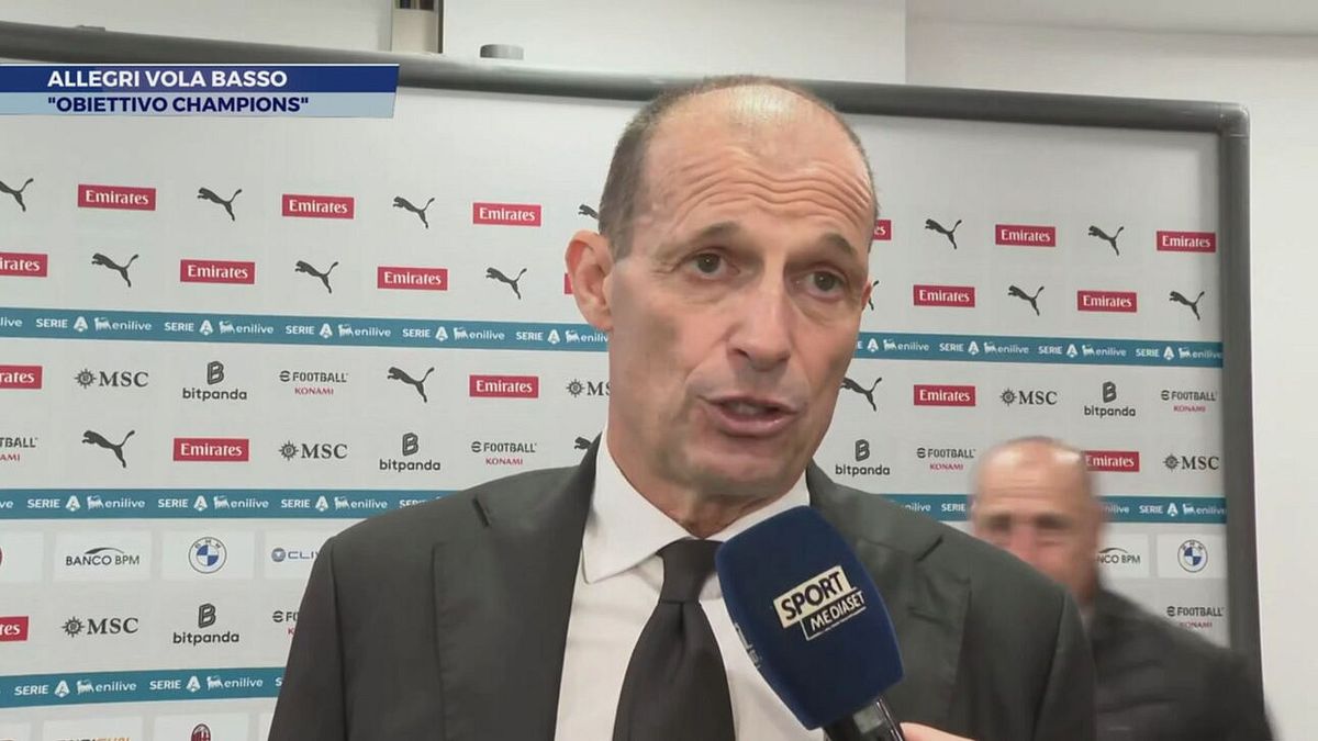 Allegri vola basso