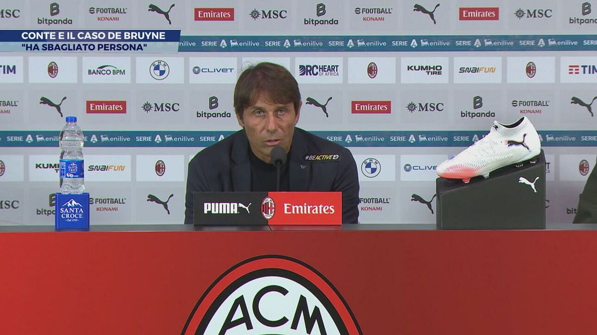 Conte e il caso De Bruyne