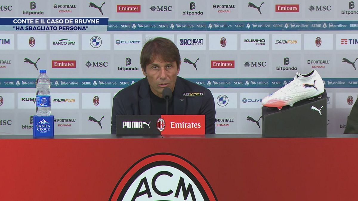 Conte e il caso De Bruyne