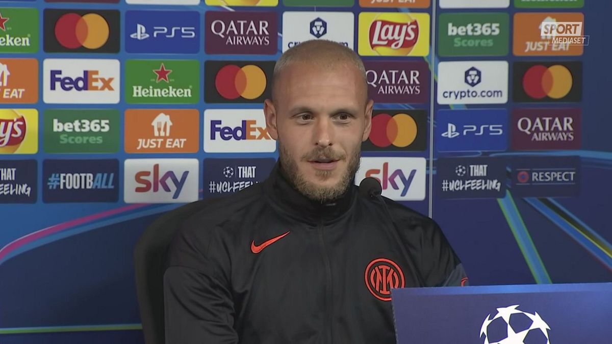 DICH DIMARCO ATTACCO A INZAGHI PRE SLAVIA PRAGA 29/09 OK