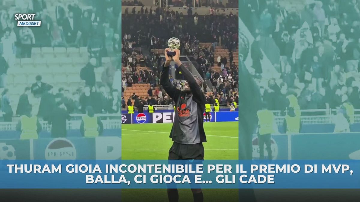 Thuram MVP in campo e nel post-partita