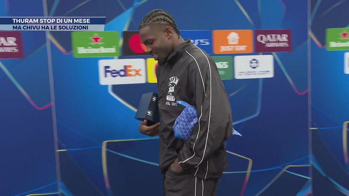Thuram stop di un mese