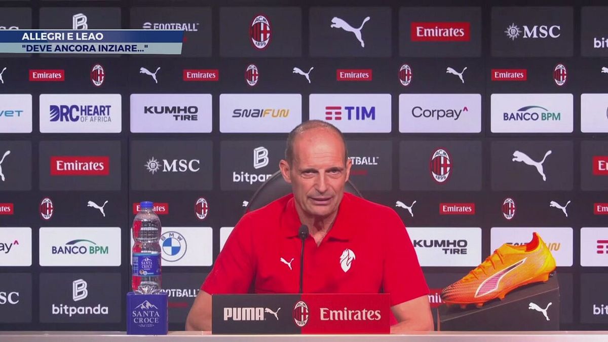 Allegri e Leao