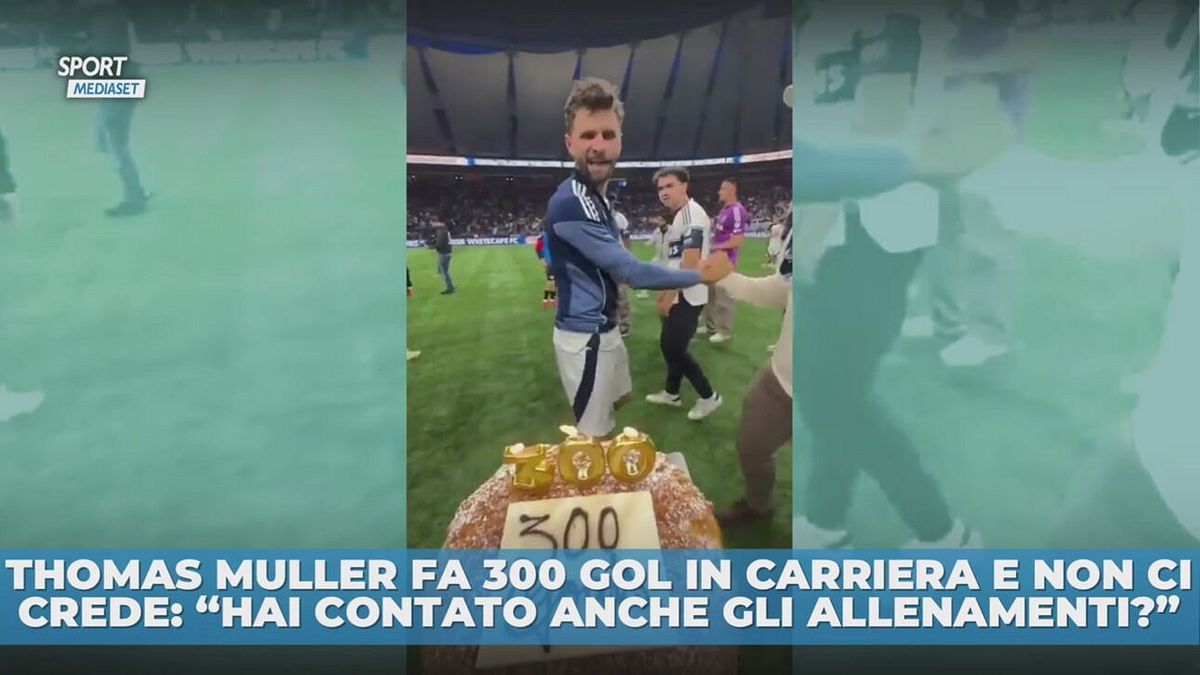 Gol numero 300 per Thomas Muller, ma lui non ci crede