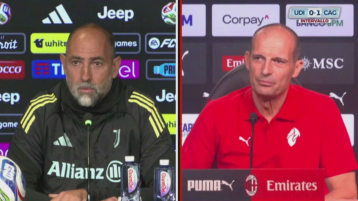 Tudor: "Modric? Spero oche,,," -Allegri: "C'è emozione"