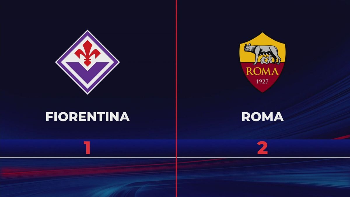 Fiorentina-Roma 1-2: gli highlights