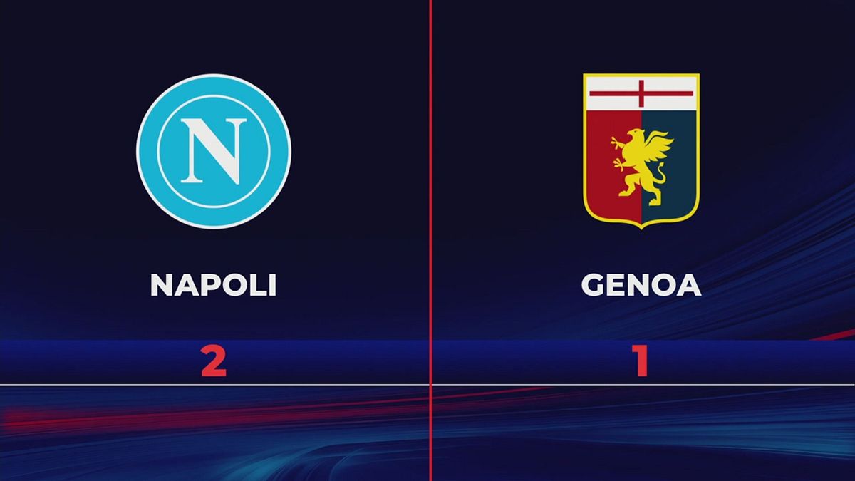 Napoli-Genoa 2-1: gli highlights
