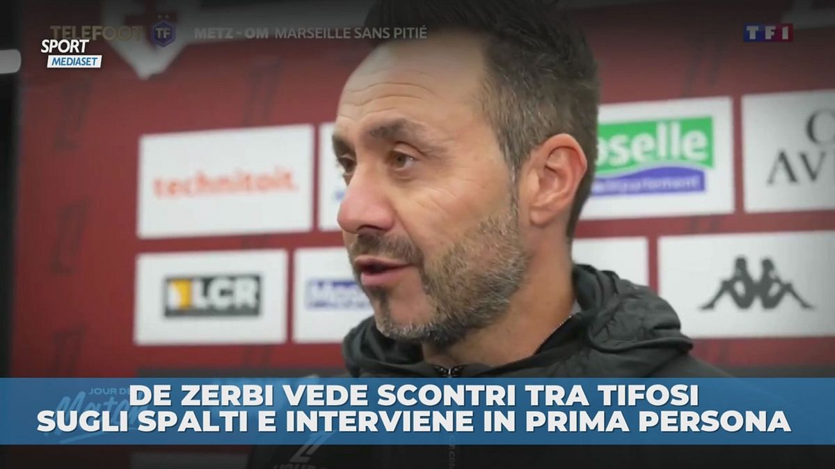 De Zerbi fa da… paciere