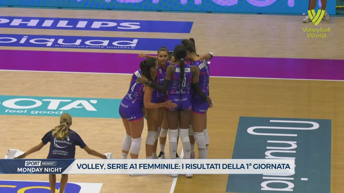 Riparte il volley femminile italiano, Conegliano trova la rimonta