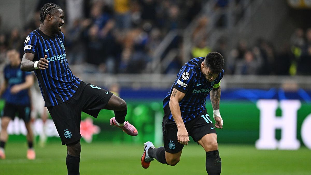 Marcus Thuram e Lautaro Martinez (Inter)