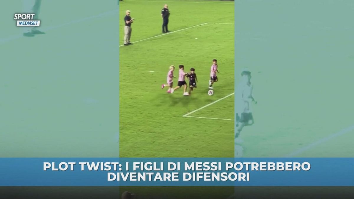 I figli di Messi… si ispirano a Ramos