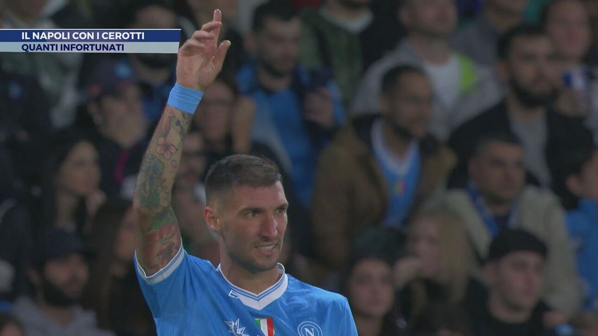 Il Napoli con i cerotti