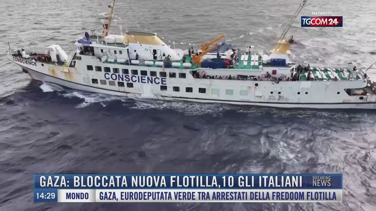 Breaking News delle 14.00 | Gaza: bloccata nuova Flotilla, 10 gli italiani