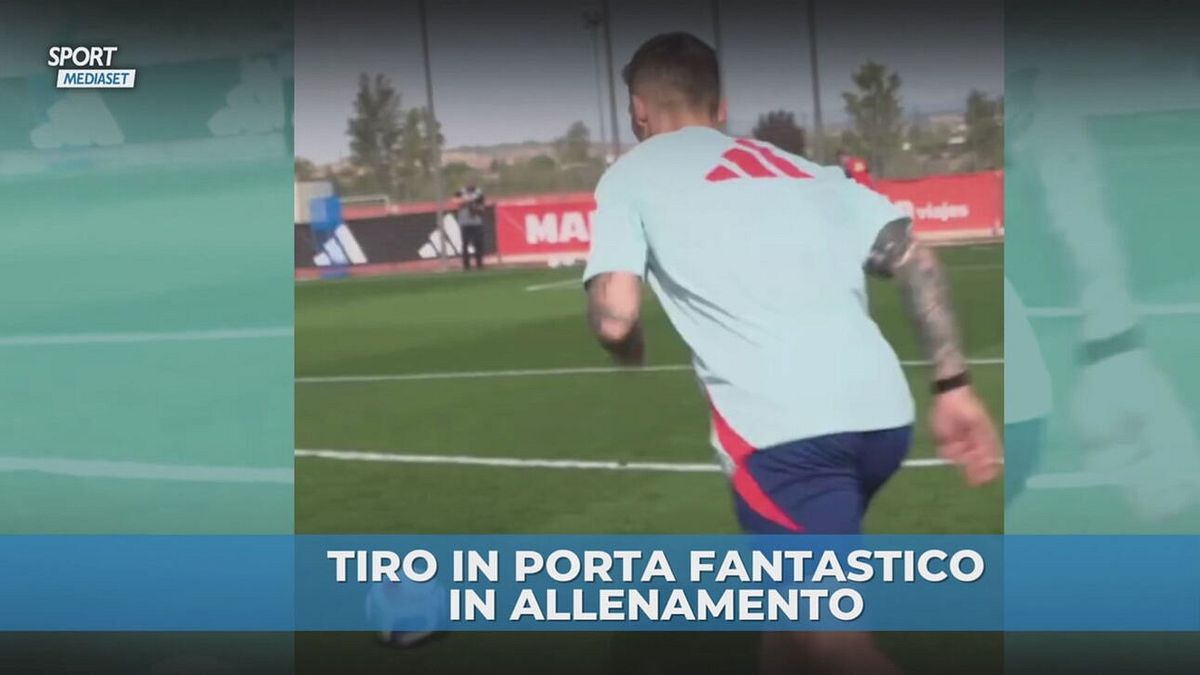 Spagna: magia in allenamento di Grimaldo