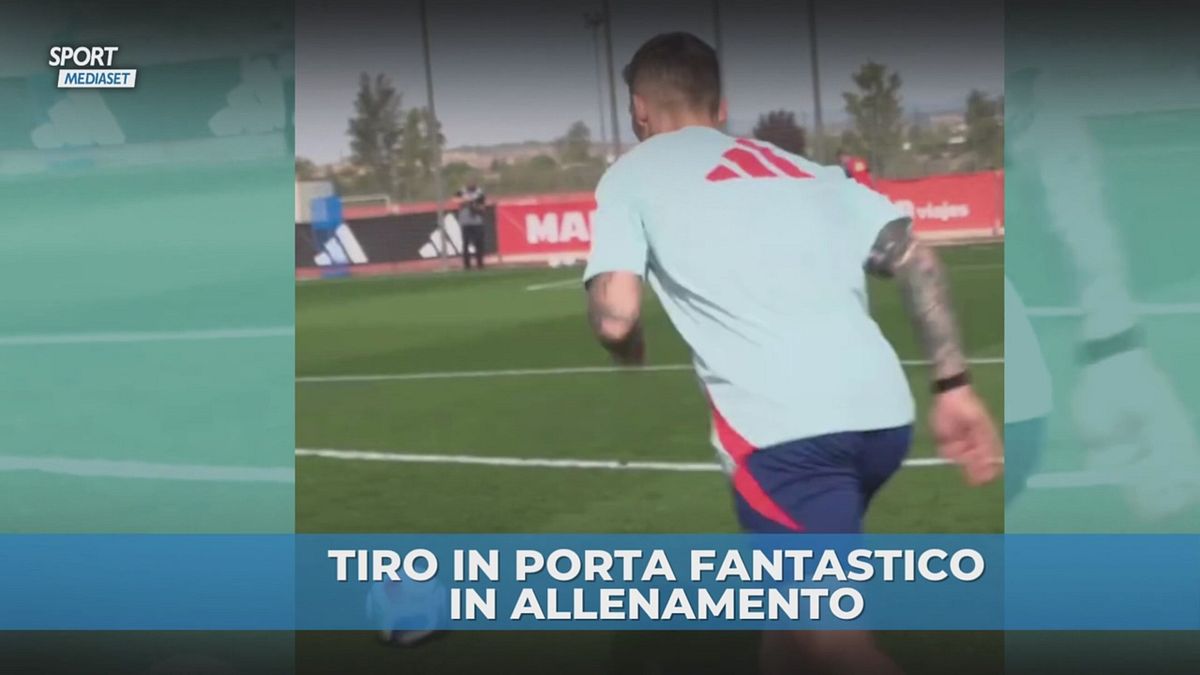 Spagna: magia in allenamento di Grimaldo