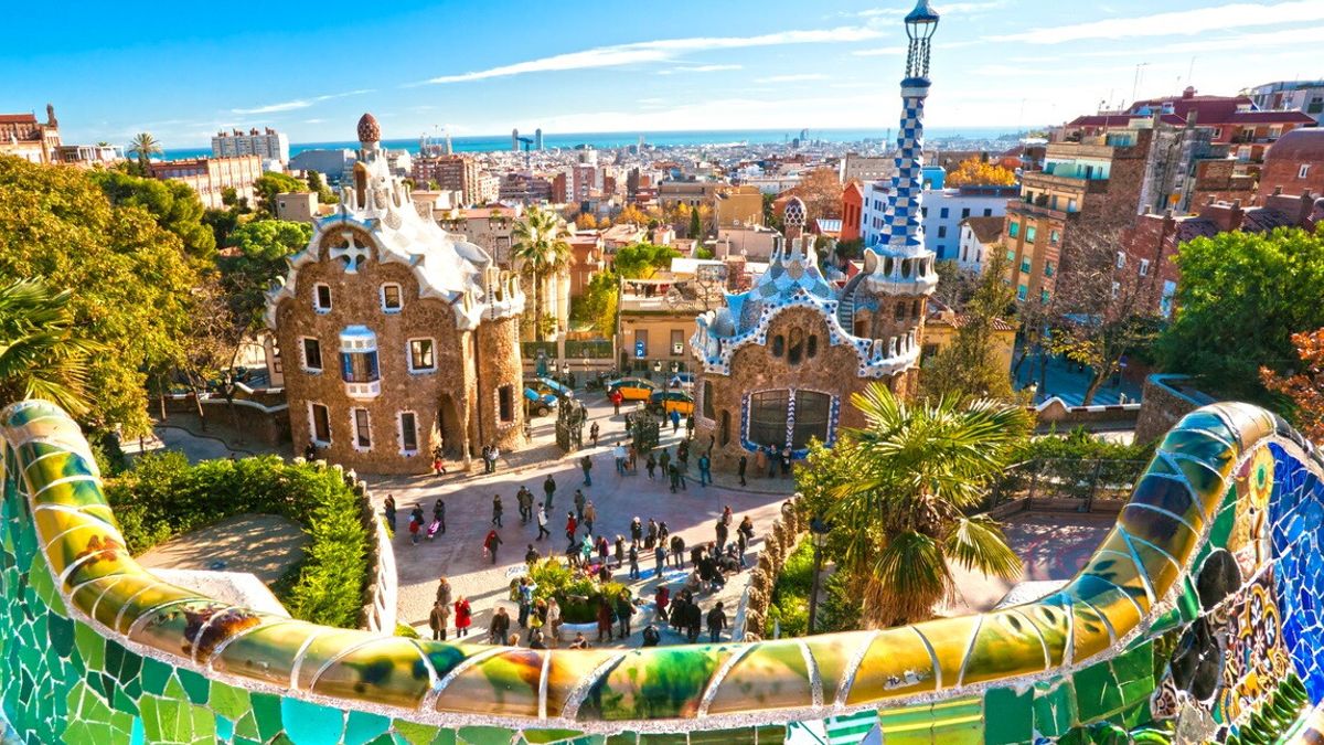  Parc Guell, Barcellona, Spagna