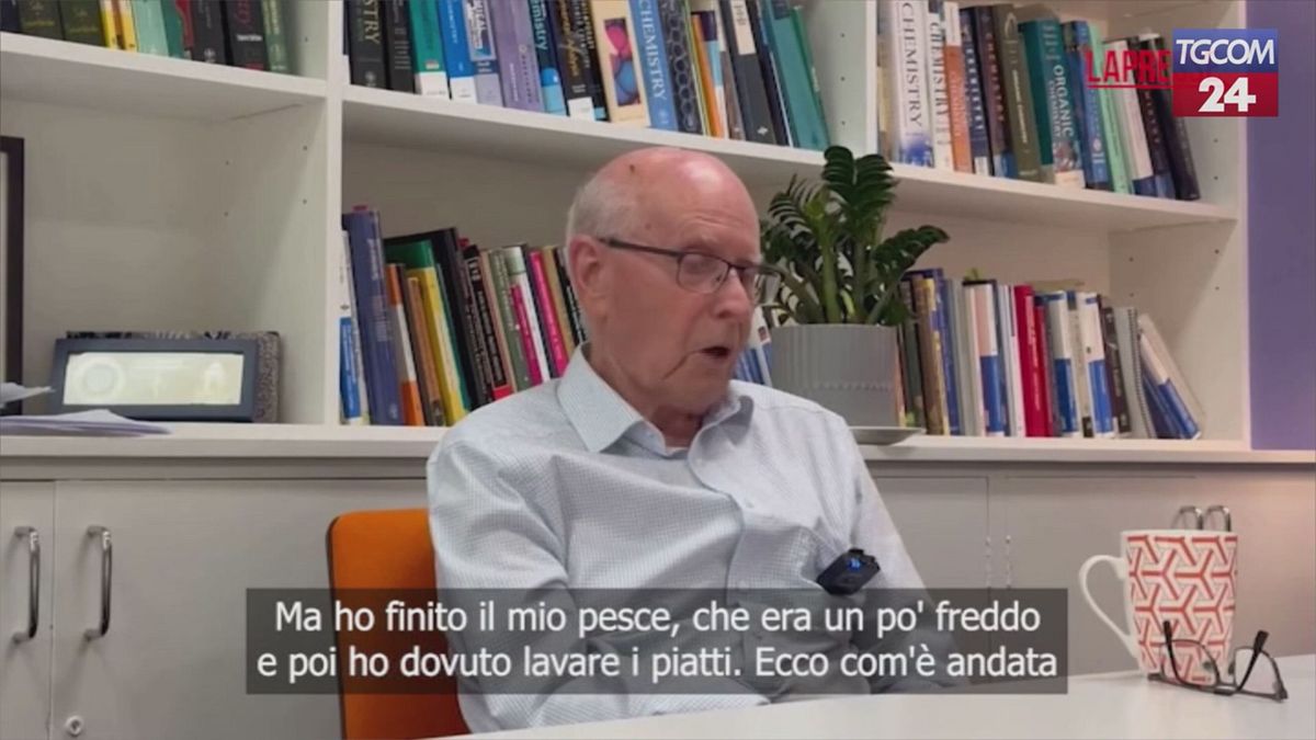 Il premio Nobel per la chimica: "30 anni fa lo avrei apprezzato di più"