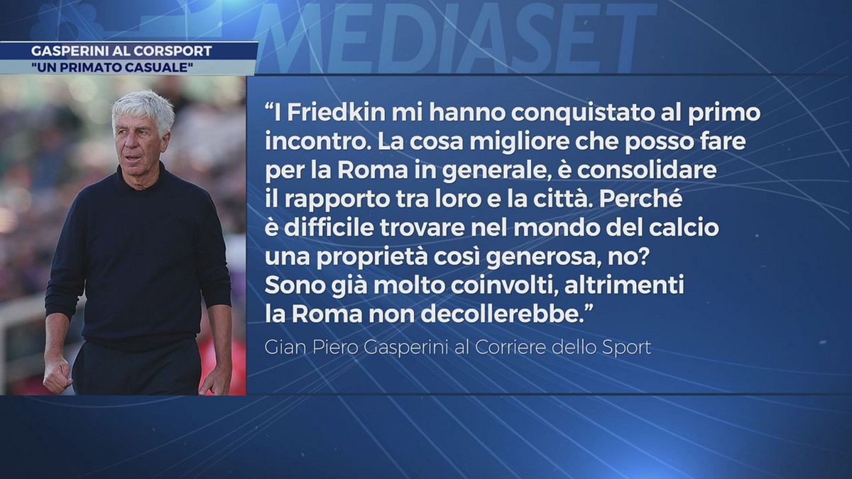 Gasperini al Corsport