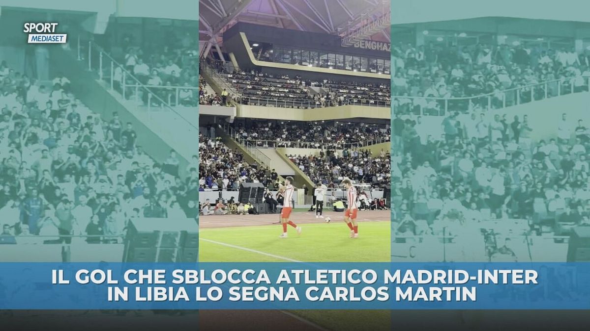 Il gol di Carlos Martin contro l'Inter