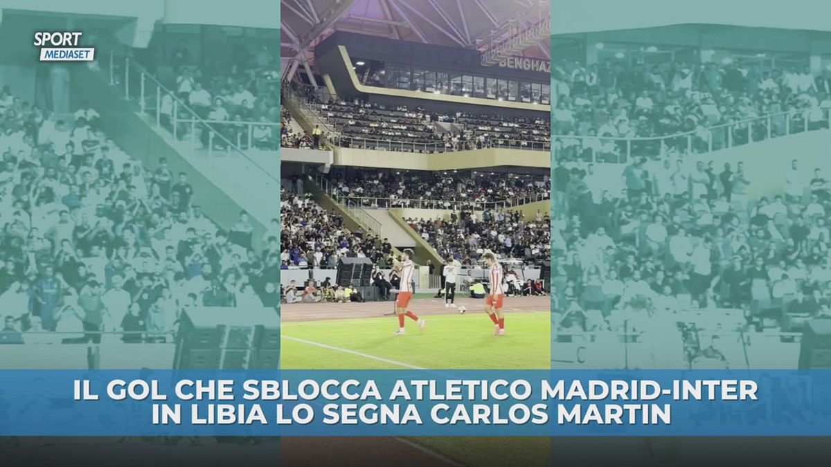 Il gol di Carlos Martin contro l'Inter