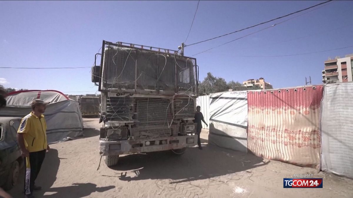 12.00 GAZA, TRA AIUTI, OSTAGGI E PRIGIONIERI SRV