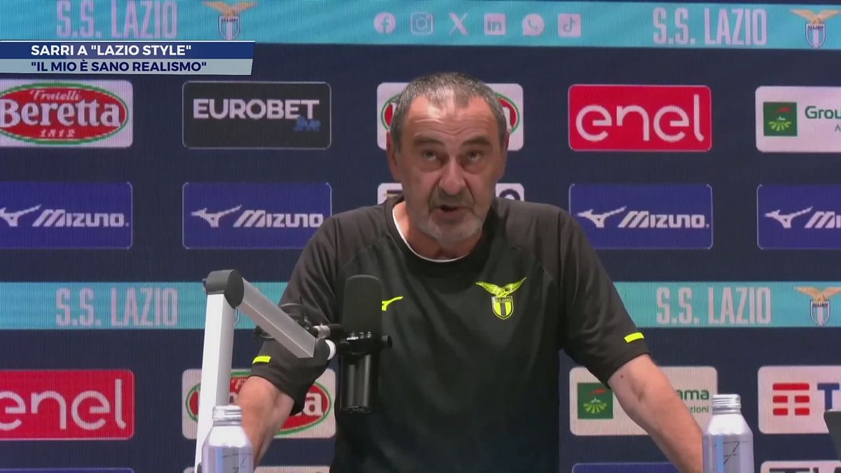 Sarri a "Lazio Style"