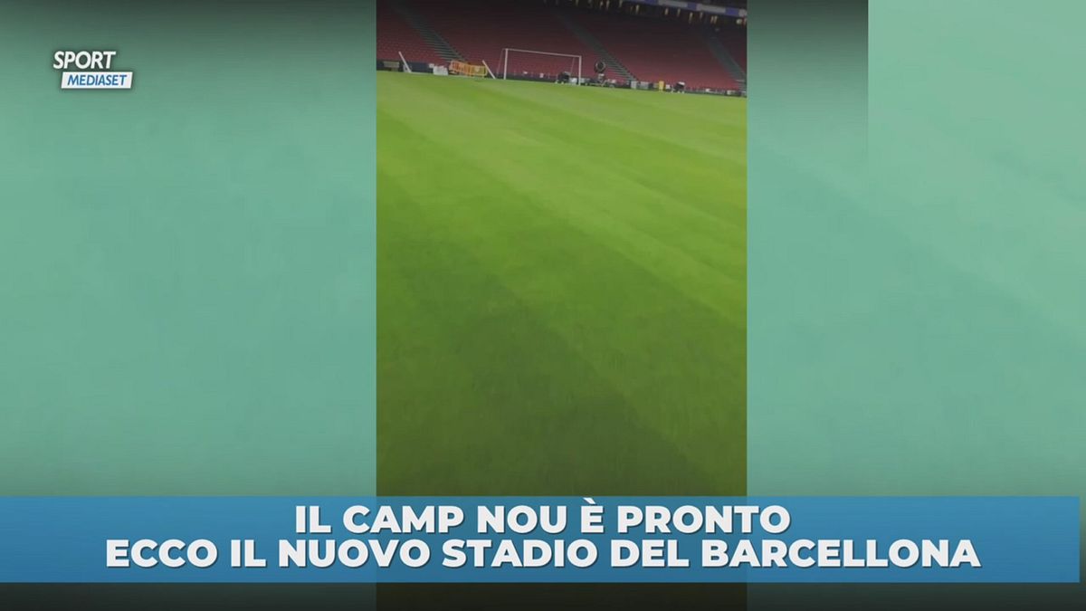 Le immagini del nuovo Camp Nou