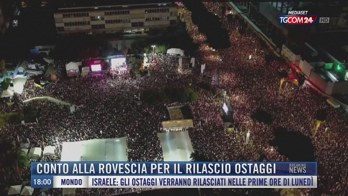 Breaking News delle 18.00 | Conto alla rovescia per il rilascio ostaggi