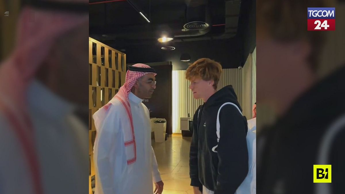 Sinner sbarca in Arabia: accoglienza da star