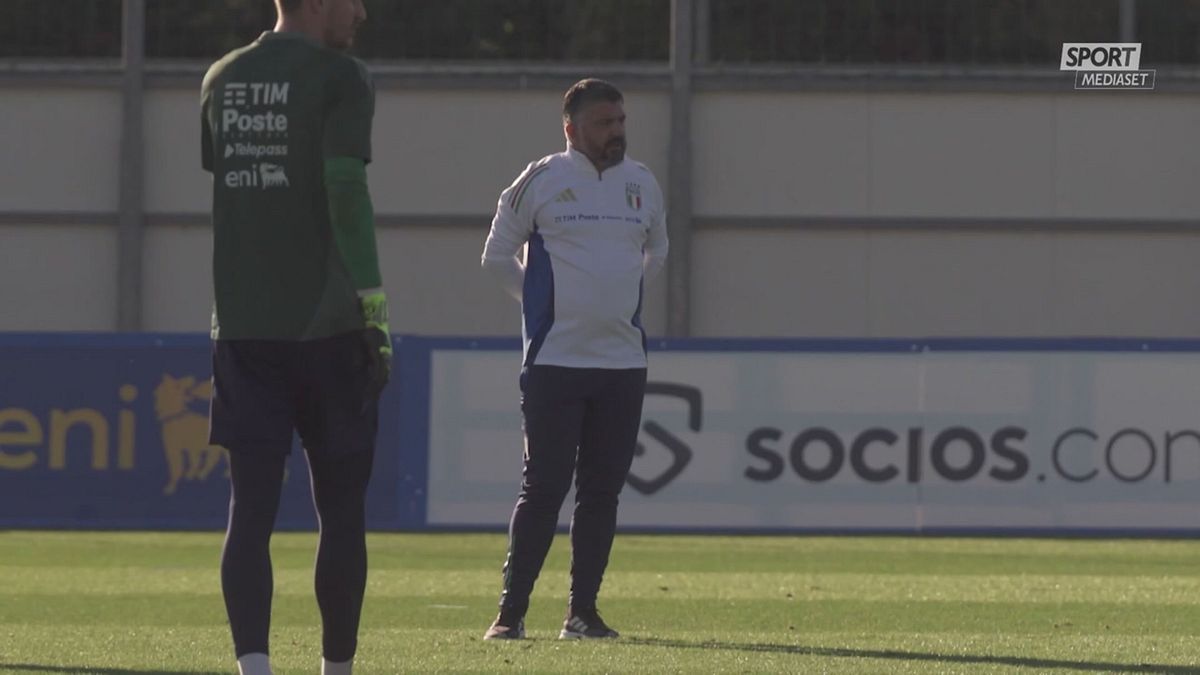 SRV RULLO VIGILIA NAZIONALE   GATTUSO 13/10 SRV