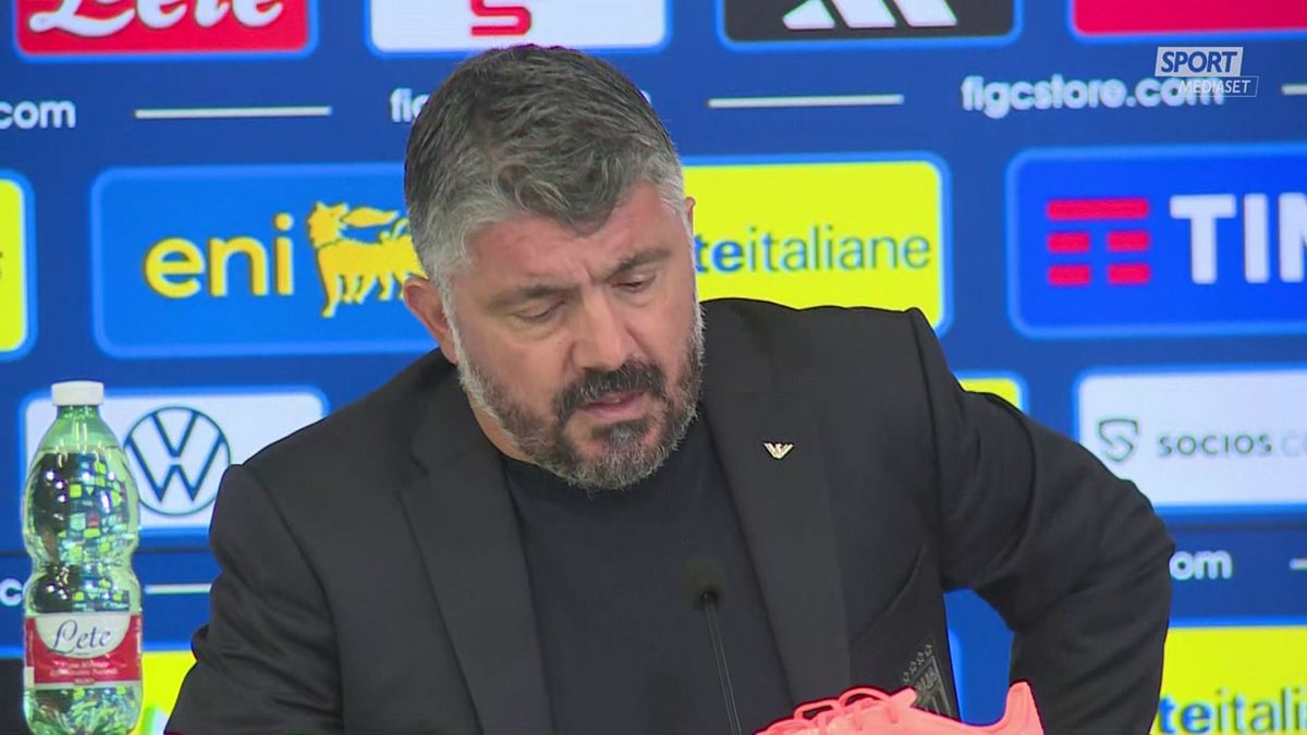 DICH GATTUSO POST ITALIA-ISRAELE 14/10 DICH