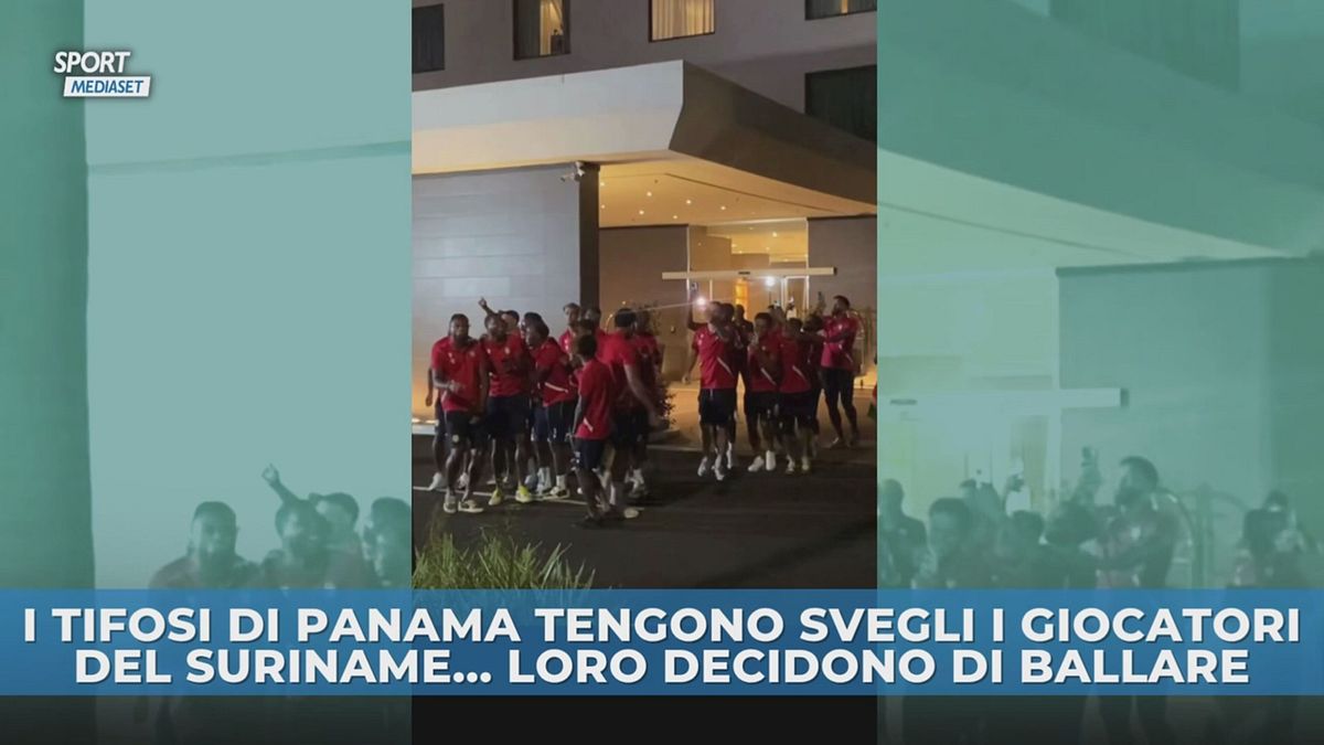 Suriname balla in ritiro