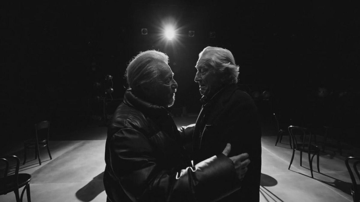Robert De Niro e Al Pacino per la prima volta su un set inedito