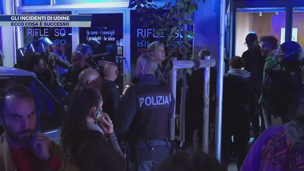 Gli incidenti di Udine