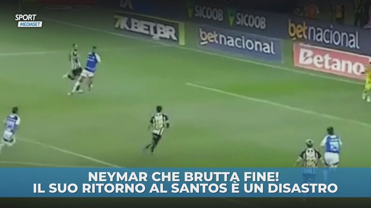 Neymar irriconoscibile