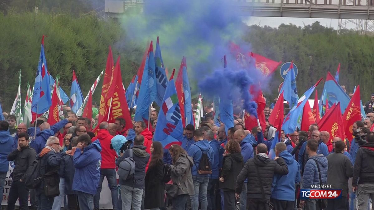 12.00 TARANTO, SCIOPERO EX ILVA SRV