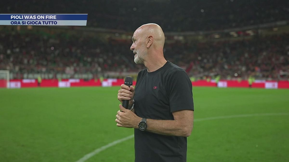 Pioli was on fire